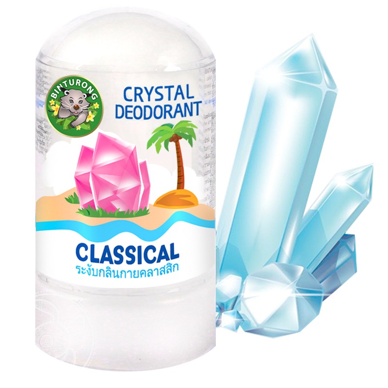 Кристаллический дезодорант классический Binturong crystal deodorant classical Binturong Кристаллические дезодоранты