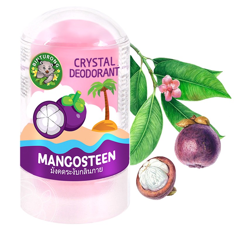 Кристаллический дезодорант с экстрактом мангостина Binturong crystal deodorant with mangosteen Binturong Кристаллические дезодоранты